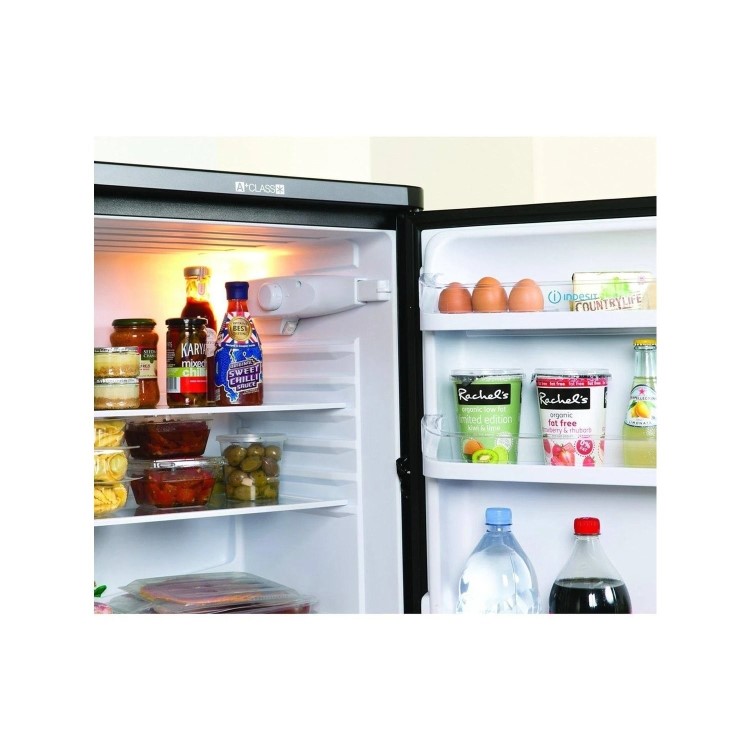 Indesit 235 Litre 50/50 Freestanding Fridge Freezer - Black
