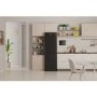 Refurbished Indesit IBTNF60182BUK Freestanding 322 Litre 50/50 Frost Free Fridge Freezer Black