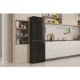 Refurbished Indesit IBTNF60182BUK Freestanding 322 Litre 50/50 Frost Free Fridge Freezer Black