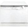 GRADE A1 - Indesit ICD661 6 Place Freestanding Compact Table Top Dishwasher White