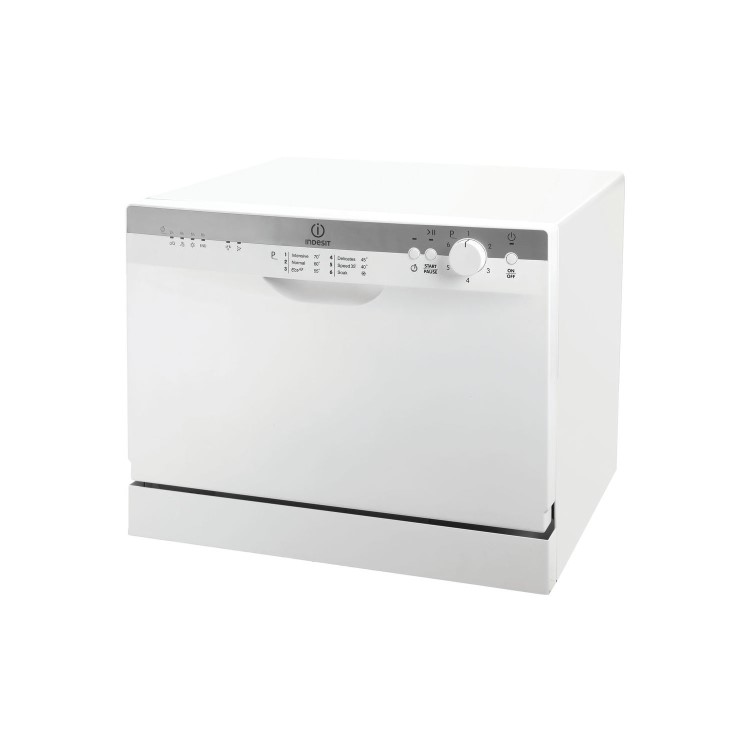 Indesit Compact 6 place TableTop Dishwasher - White