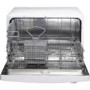 GRADE A1 - Indesit ICD661 6 Place Freestanding Compact Table Top Dishwasher White