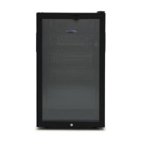 Refurbished IceKing BF150K Freestanding 108 Litre Drinks Fridge Black