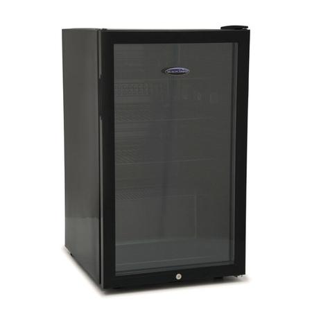Refurbished IceKing BF150K Freestanding 108 Litre Drinks Fridge Black