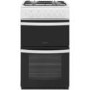 Indesit 50cm Double Cavity Gas Cooker with Catalytic Liners - White