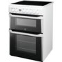 Indesit ID60C2WS 60cm Double Oven Electric Cooker With Ceramic Hob - White