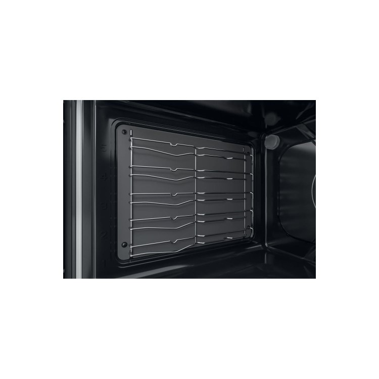 Refurbished Indesit ID67G0MCB 60cm Double Oven Gas Cooker with Catalytic Liners Black