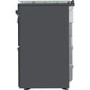 Refurbished Indesit ID67G0MCB 60cm Double Oven Gas Cooker with Catalytic Liners Black