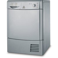 Refurbished Indesit EcoTime IDC8T3BS Freestanding Condenser 8KG Tumble Dryer Silver