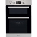 IDD6340IX Indesit Aria Built-In Electric Double Oven - Stainless Steel