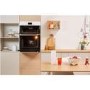Refurbished Indesit Aria IDD6340WH 60cm Double Built In Electric Oven White
