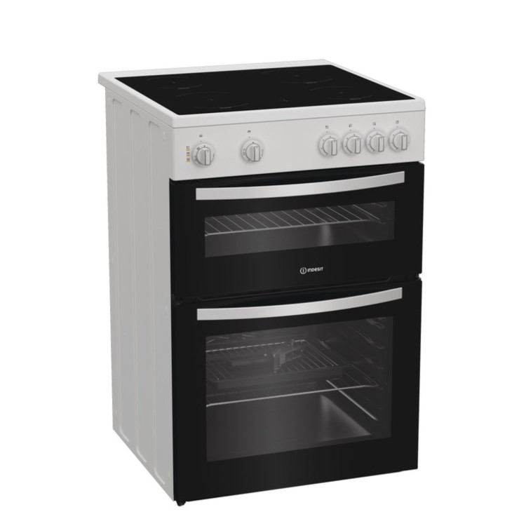 Indesit 60cm Electric Cooker - White