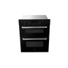 Indesit Aria Electric Built Under Double Oven - Black