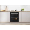 Indesit Aria Electric Built Under Double Oven - Black
