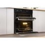 Indesit Aria Built-Under Electric Double Oven - Black