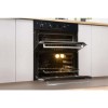 Indesit Aria Electric Built Under Double Oven - Black