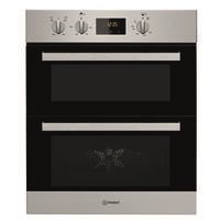 Indesit IDU6340IX Aria Electric Built-under Double Oven Stainless Steel