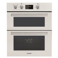 Refurbished Indesit Aria IDU6340WH Electric Built Under Double Oven - White