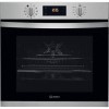 Refurbished Indesit Aria IFW3841PIX 60cm Single Built In Electric Oven Stainless Steel
