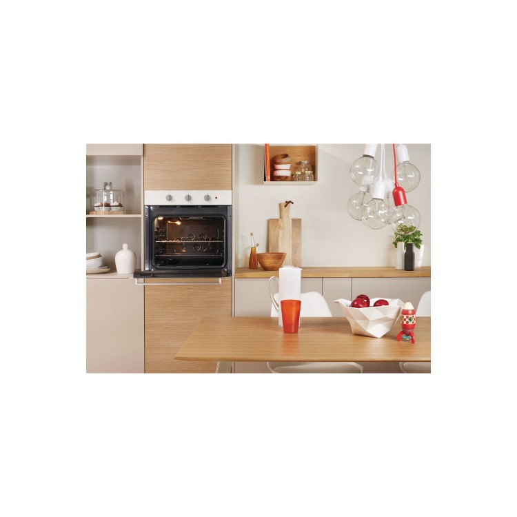 Indesit IFW6230WH Four Function Electric Built-in Single Oven - White