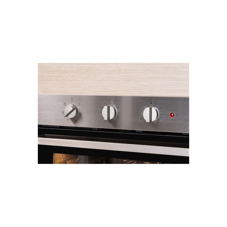 Indesit Aria IFW6330IX Electric Fan Assisted Single Oven - Stainless Steel