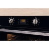 Indesit Aria Electric Fan Single Oven - Black