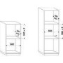 Indesit Aria Electric Fan Single Oven - White