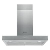 Refurbished Indesit IHBS65LMX 60cm Slimline Cooker Hood Stainless Steel