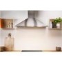 Indesit 90cm Chimney Cooker Hood - Stainless Steel