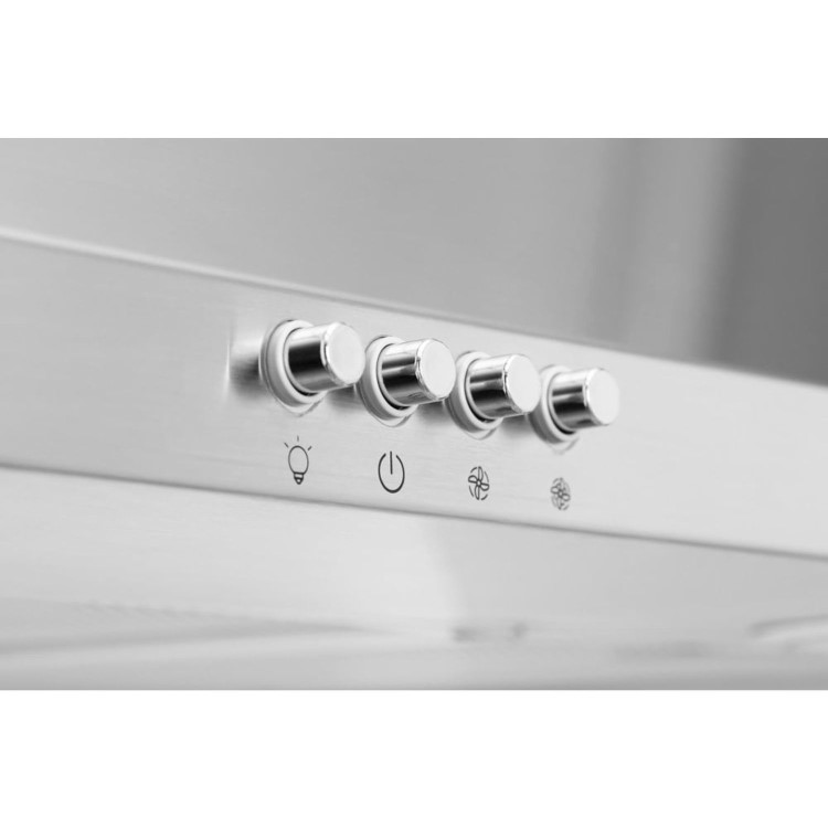 Indesit 90cm CHimney Cooker Hood - Stainless Steel