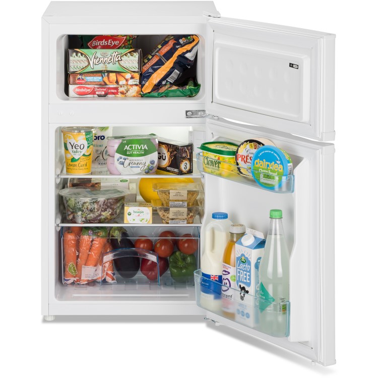 Ice King 85 Litre Undercounter Freestanding Fridge Freezer - White