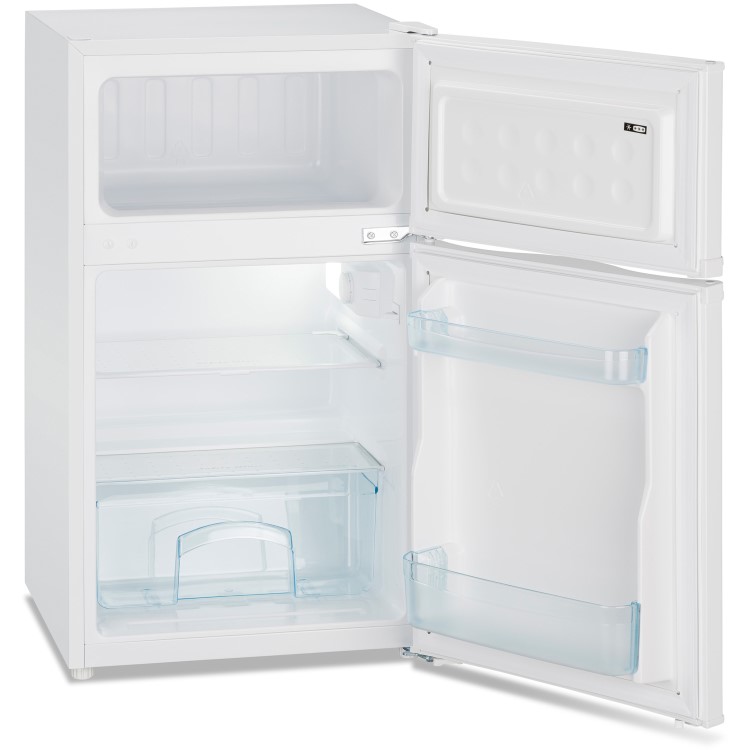 Ice King 85 Litre Undercounter Freestanding Fridge Freezer - White