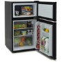 Ice King IK2023K A+ Undercounter Fridge Freezer - Black