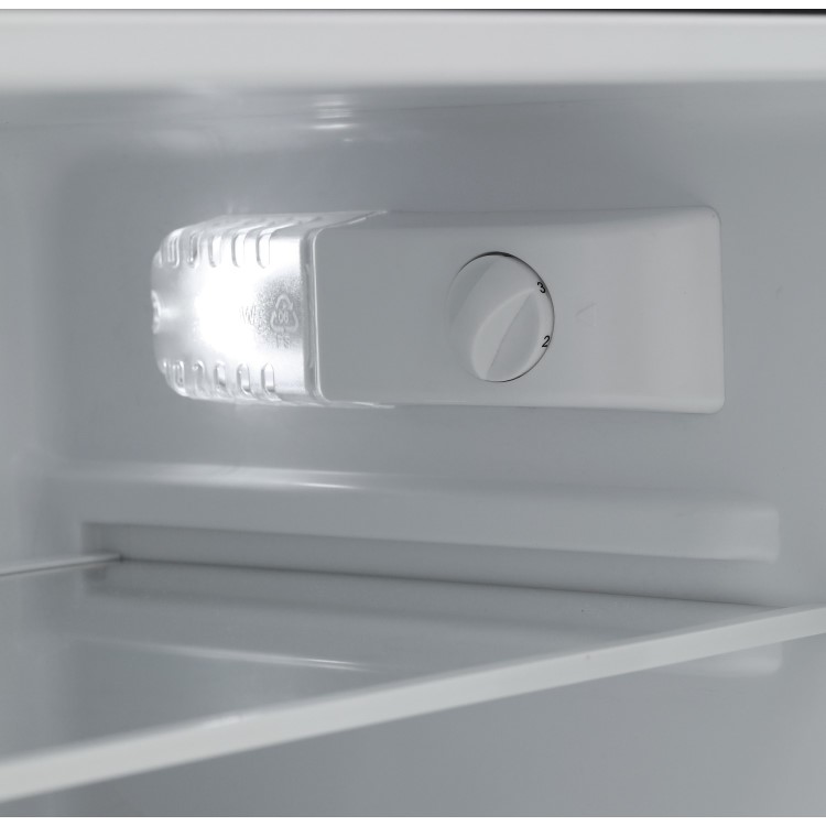 Ice King IK2023K A+ Undercounter Fridge Freezer - Black