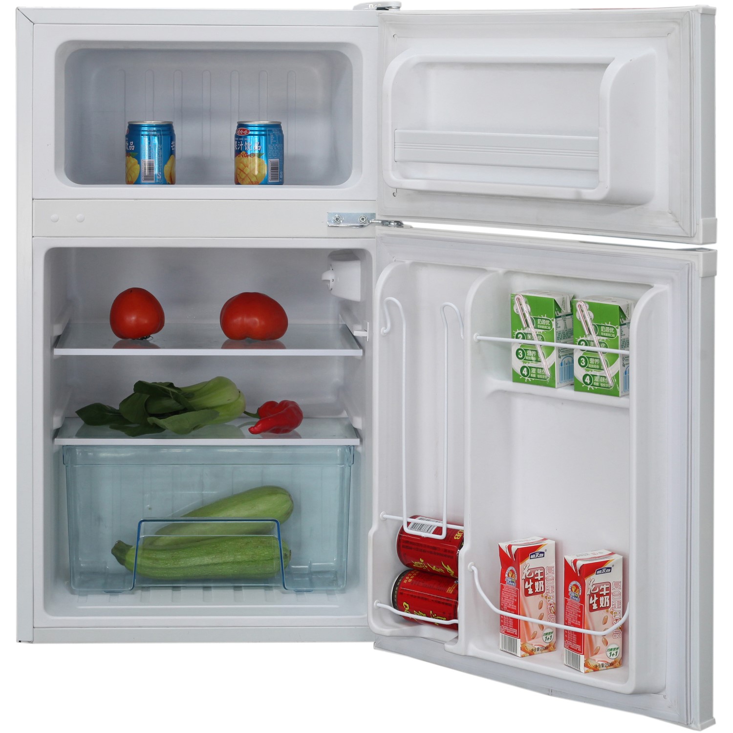 Ice King IK2023W 85x48cm 87L Under Counter Freestanding Fridge Freezer