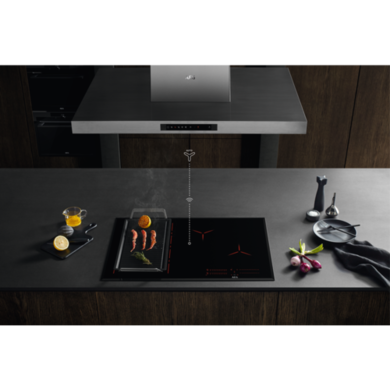 Refurbished AEG IKE64441FB 60cm 4 Zone Induction Hob Black