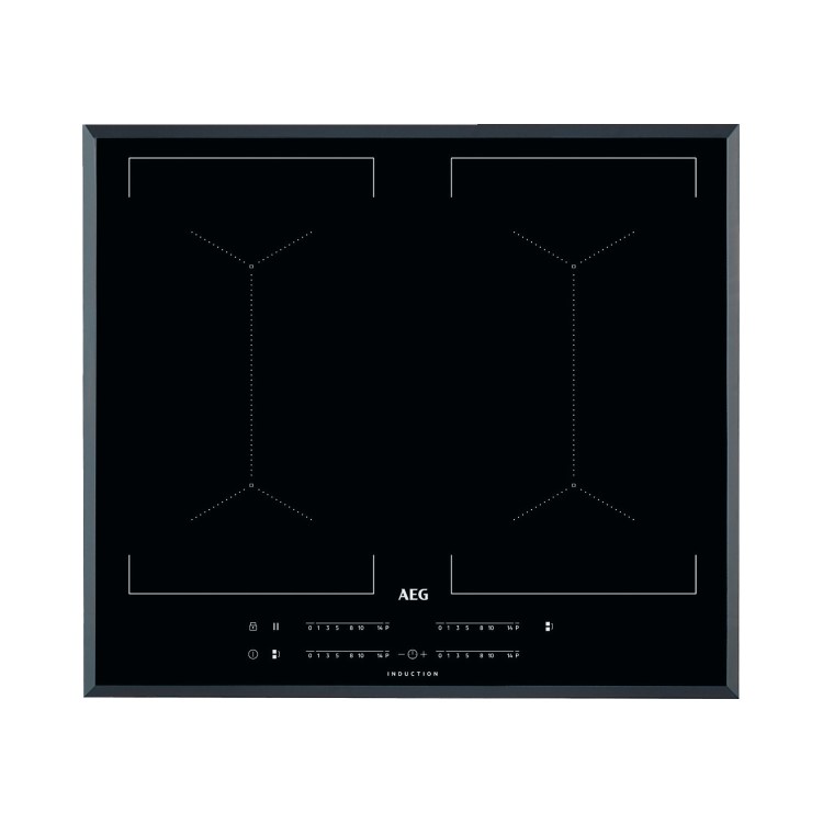 AEG 6000 Series 59cm 4 Zone Induction Hob with Dual Bridge Zones