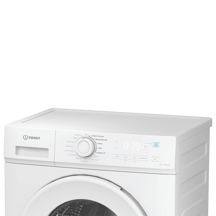 Indesit MyTime 7kg 1200rpm Washing Machine - White
