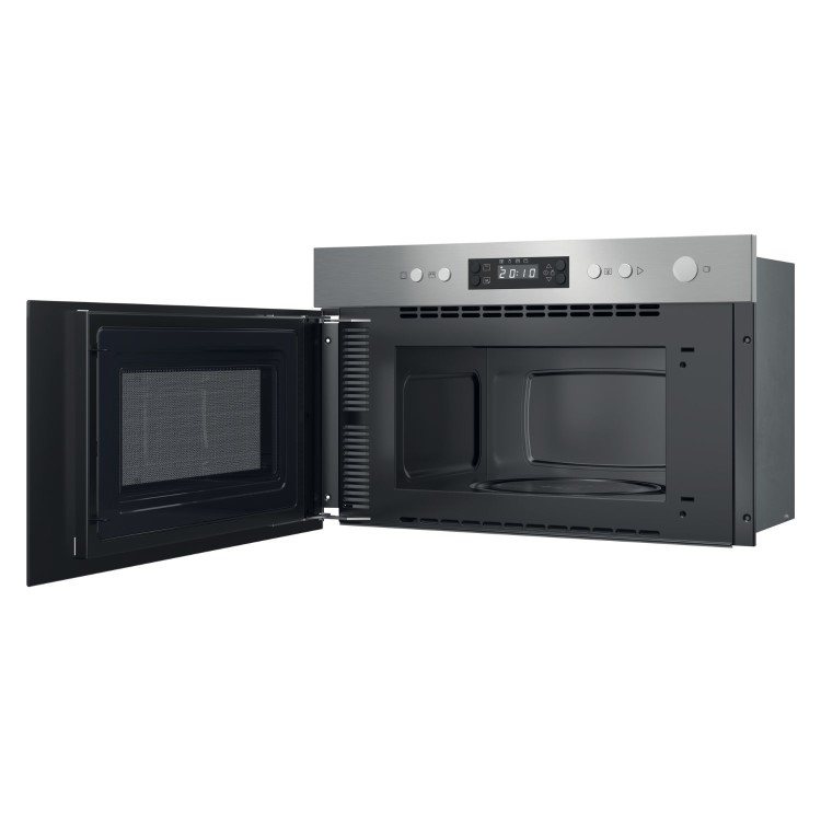 Indesit Built-In Microwave & Grill - Stainless Steel