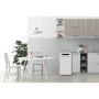 Indesit Push&Go Freestanding Slimline Dishwasher - D-Rated, White