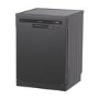 Indesit Push&Go Freestanding Dishwasher - Black