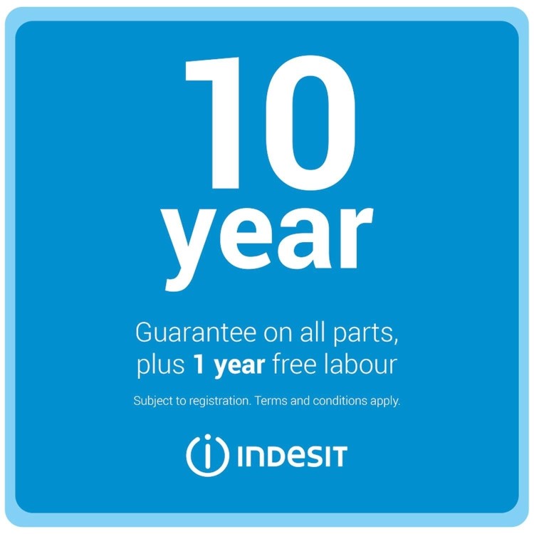 Indesit Push&Go Freestanding Dishwasher - Black