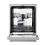Indesit Push&Go Freestanding Dishwasher - Silver