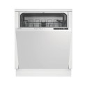 IN2IE13DT70UK Indesit Push&Go Integrated Dishwasher - White control panel