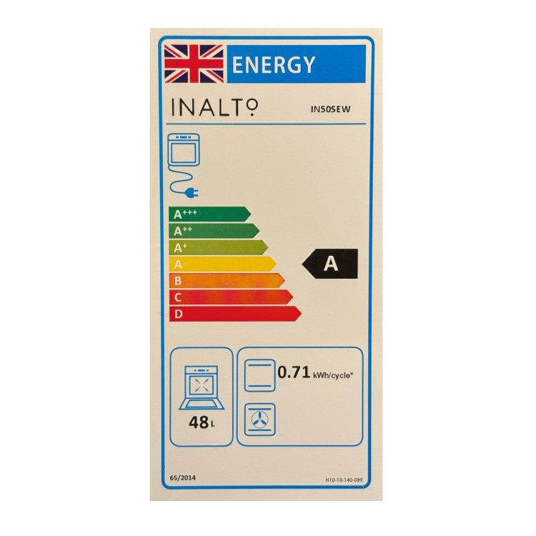 Inalto 50cm Electric Cooker - White
