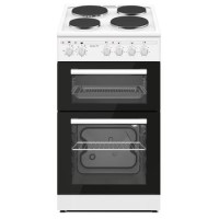 Refurbished Inalto 50cm Twin Cavity Electric Cooker - White Refurbished Inalto 50cm Twin Cavity Electric Cooker - White