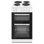 Refurbished Inalto 50cm Twin Cavity Electric Cooker - White