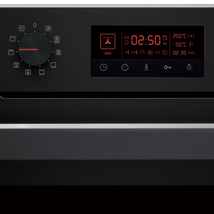 GRADE A1 - Amica IN522B Multifunction Electric Single Oven - Black
