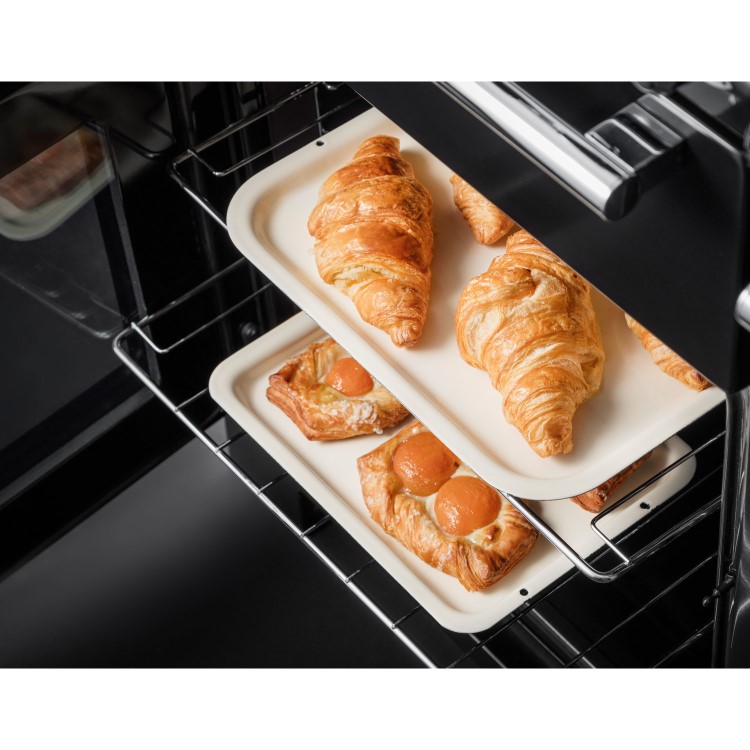 Rangemaster Infusion Classic 110cm Dual Fuel Range Cooker - Charcoal Black