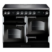 Rangemaster Infusion Classic 110cm Electric Induction Range Cooker - Black Rangemaster Infusion Classic 110cm Electric Induction Range Cooker - Black